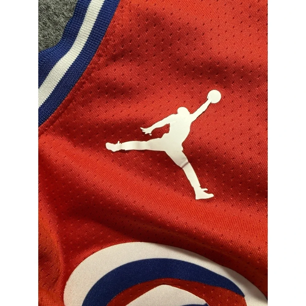 Jordan Philadelphia 76ers James Harden NBA Statement Jersey Red Men's Size‎ XXL